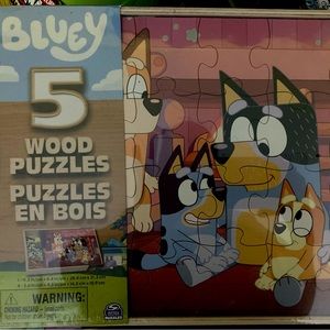 Bluey Wooden Puzzles